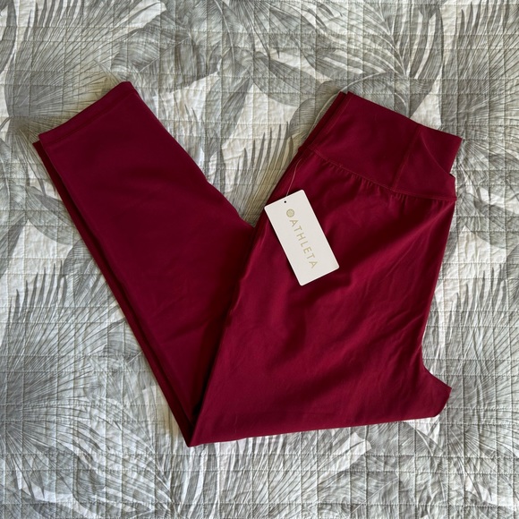 NWT Athleta Elation Pant (Coffeeberry, Small) - Picture 3 of 4